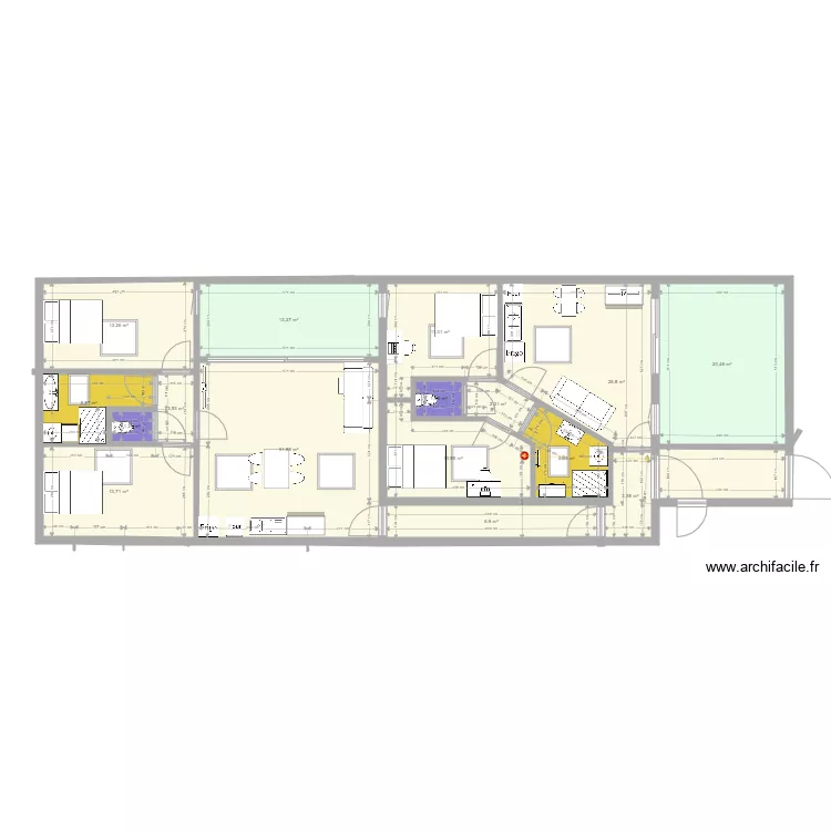 BONNAC 2 T3 5 ter. Plan de BONNAC 2 T3 5 ter. Plan de