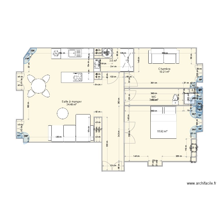 BLANCON 2. Plan de 0 pièce et 0 m2