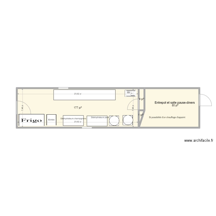 Bâtiment #2. Plan de 0 pièce et 0 m2