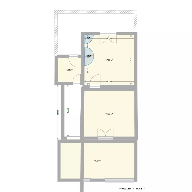 plan appart Agn&eacute;. Plan de 