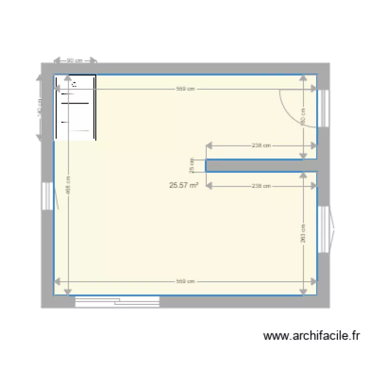 chrevrerie 1er étage. Plan de chrevrerie 1er étage. Plan de