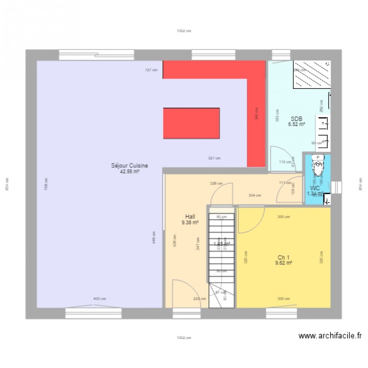 CHITOUH. Plan de 0 pièce et 0 m2