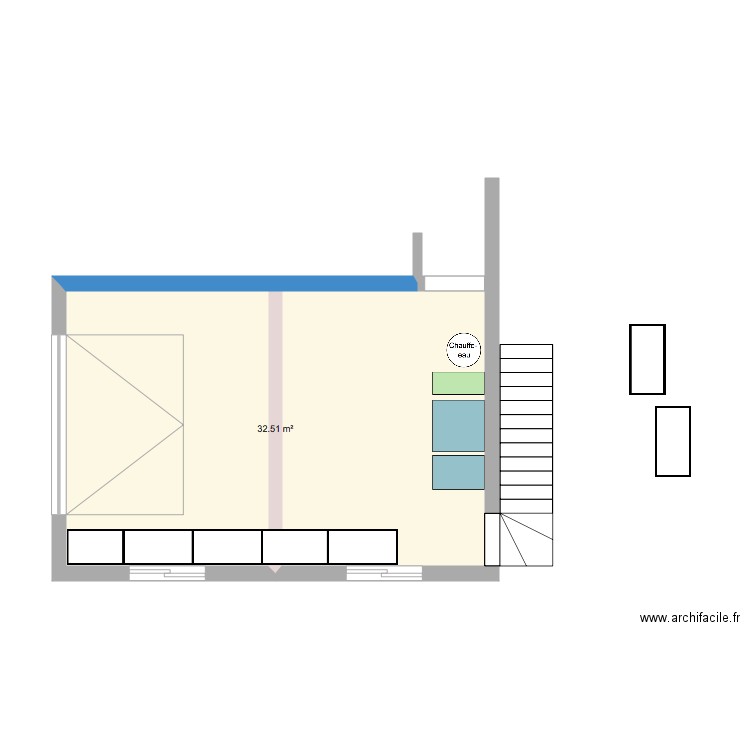 garage 2. Plan de 0 pièce et 0 m2