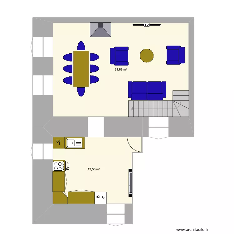 village. Plan de village. Plan de