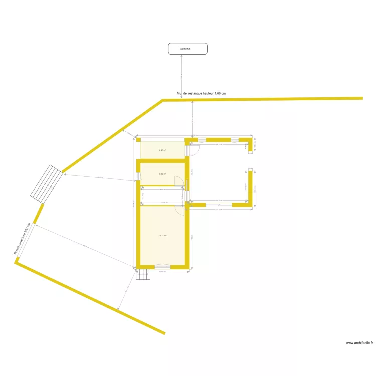 appartement denise. Plan de 
