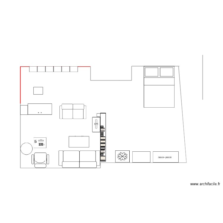 appart 9novembre19. Plan de 0 pièce et 0 m2