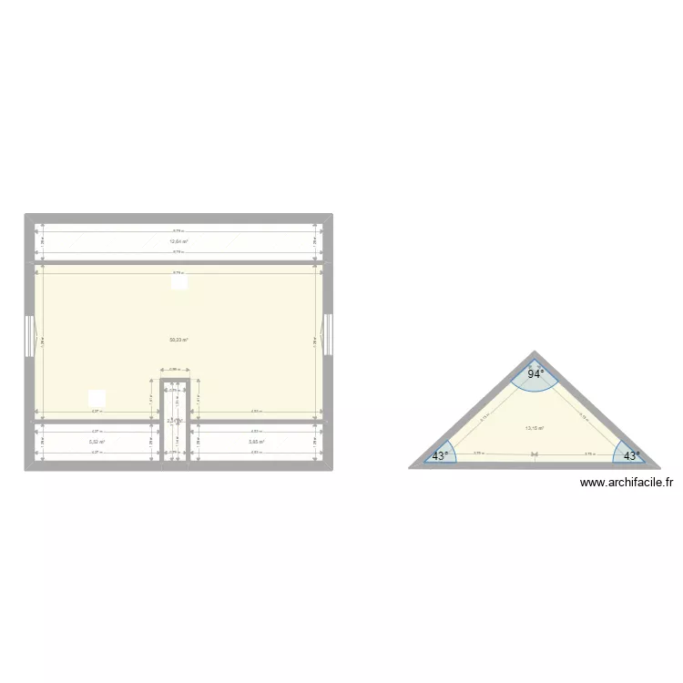 Metabief . Plan de 