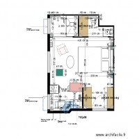 Plan projet 1 appartement MOLINARO