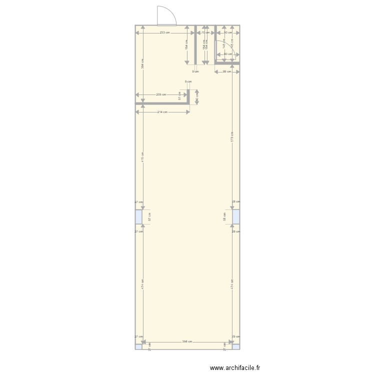 cagette. Plan de 0 pièce et 0 m2