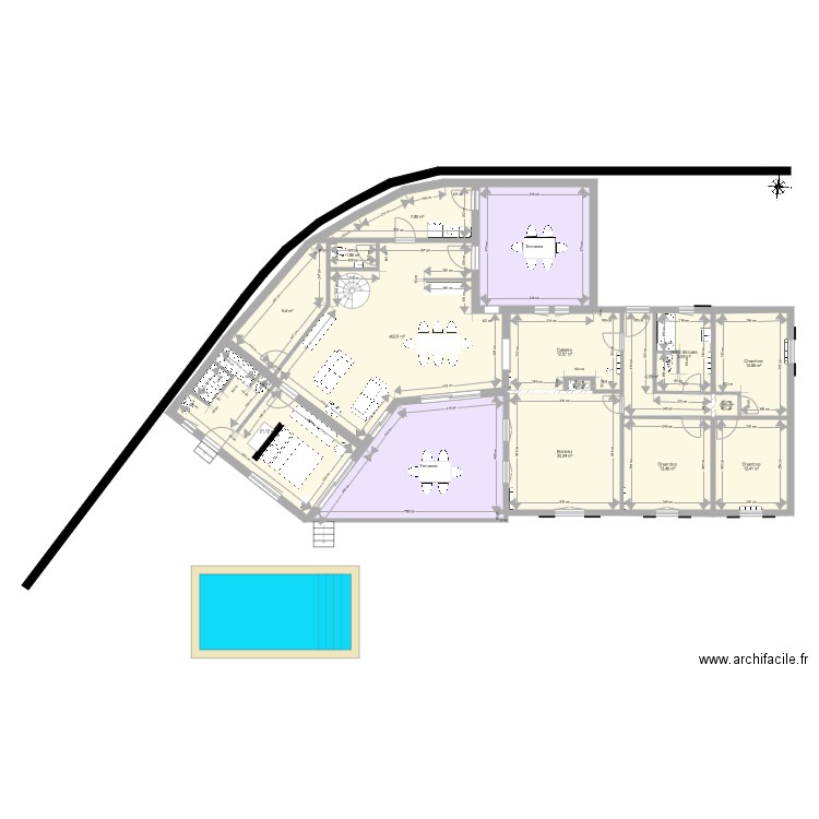 Maison future v3. Plan de 0 pièce et 0 m2