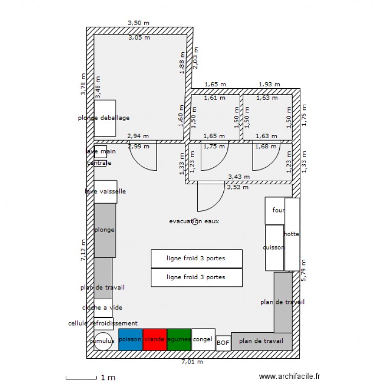 labo. Plan de 0 pièce et 0 m2