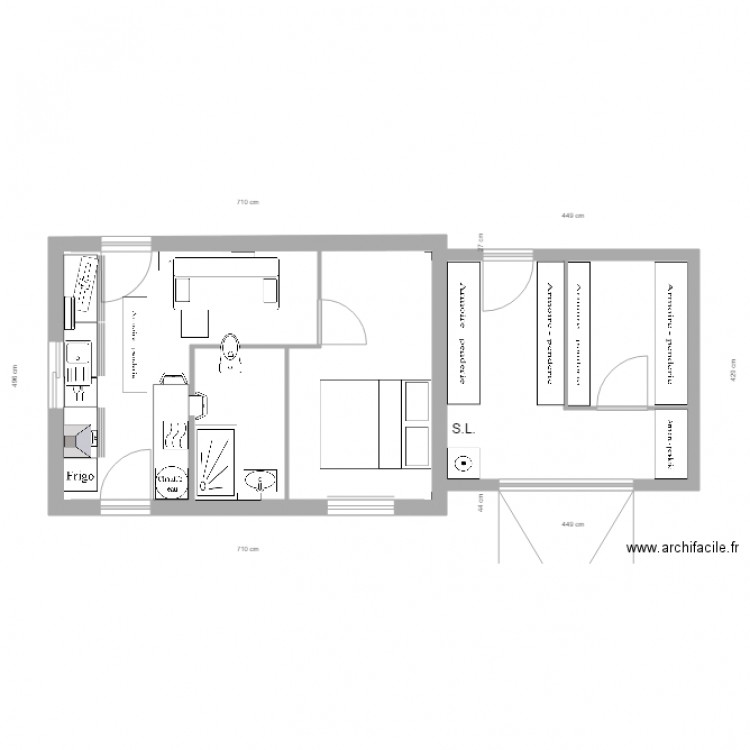 Essai New Garage 11. Plan de 0 pièce et 0 m2