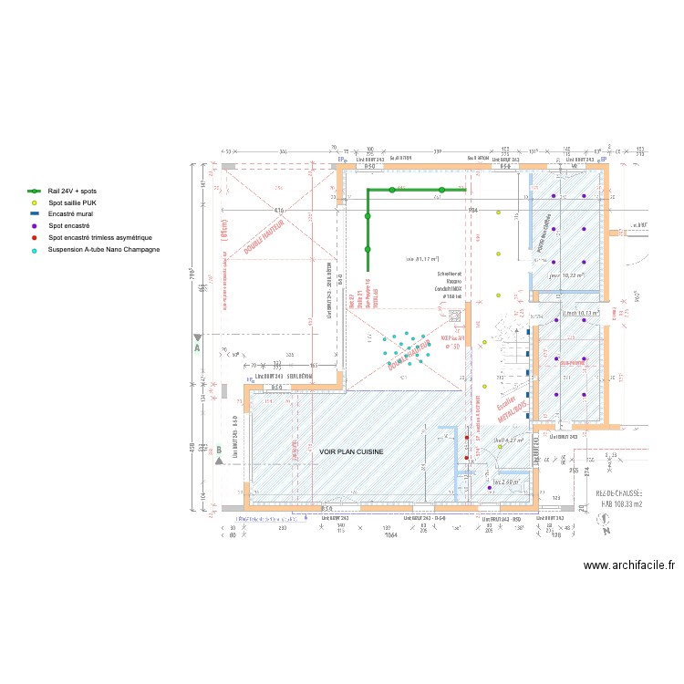 VIRGILE WICKY RDC V3. Plan de 0 pièce et 0 m2