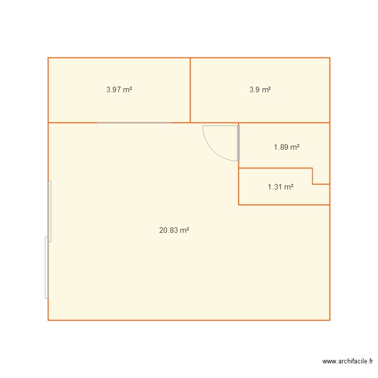 Appartement. Plan de 0 pièce et 0 m2