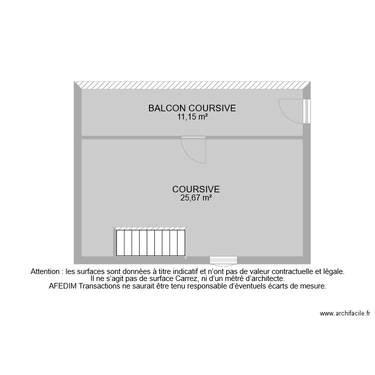 BI 6537 COURSIVE. Plan de 0 pièce et 0 m2