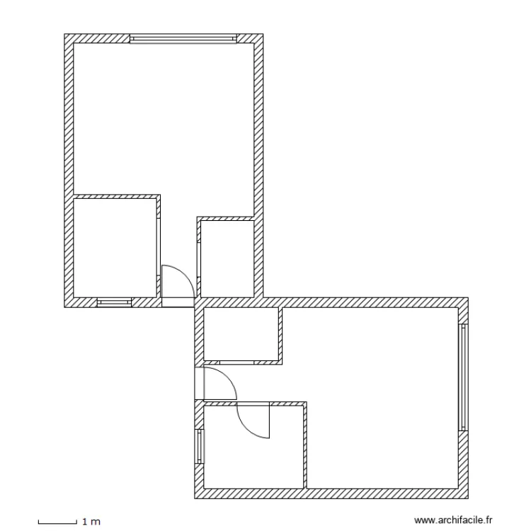 BECHET - OSENBACH. Plan de 