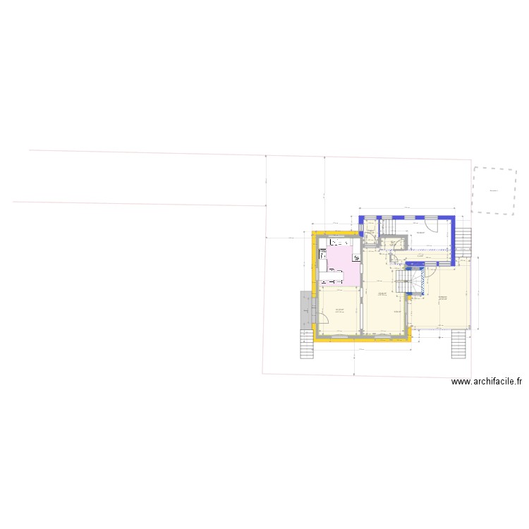 AJ RDCH 20220131. Plan de 15 pièces et 95 m2