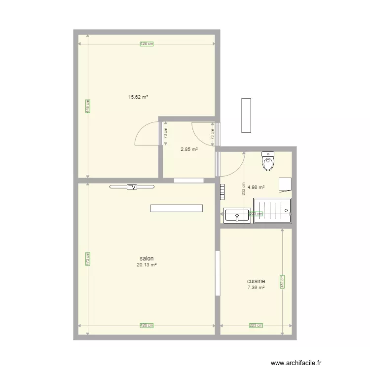 2eme etage 24 02. Plan de 
