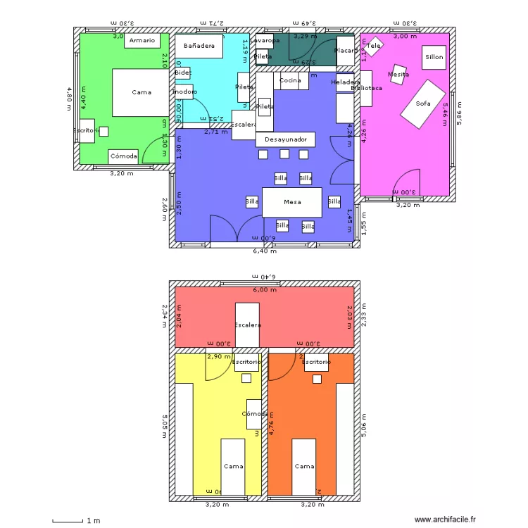 Maison 5. Plan de Maison 5. Plan de