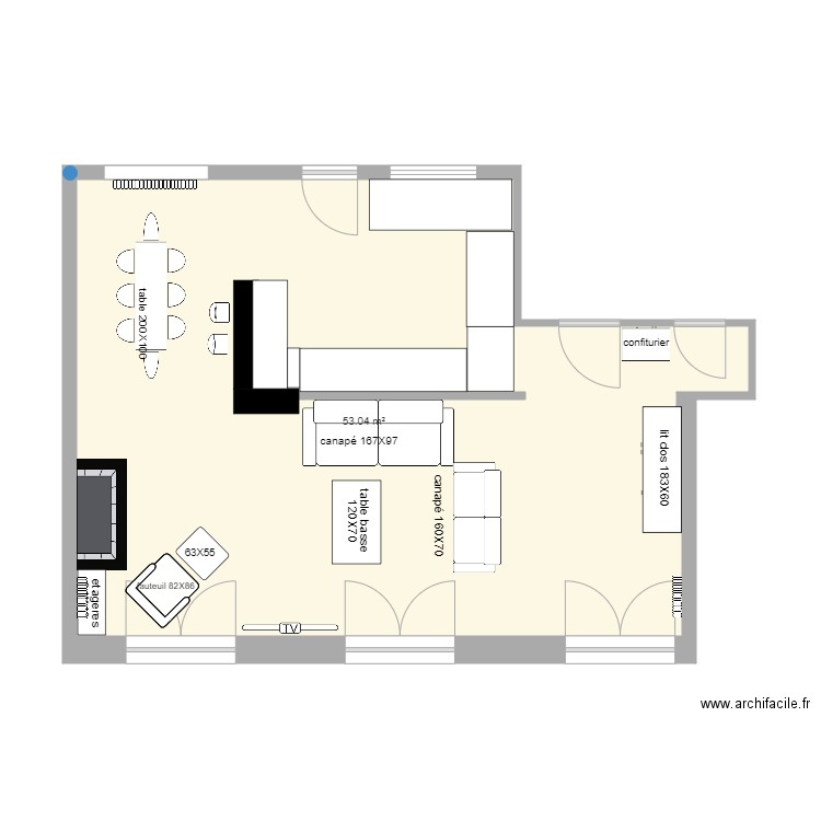 maison jean Phi. Plan de 0 pièce et 0 m2
