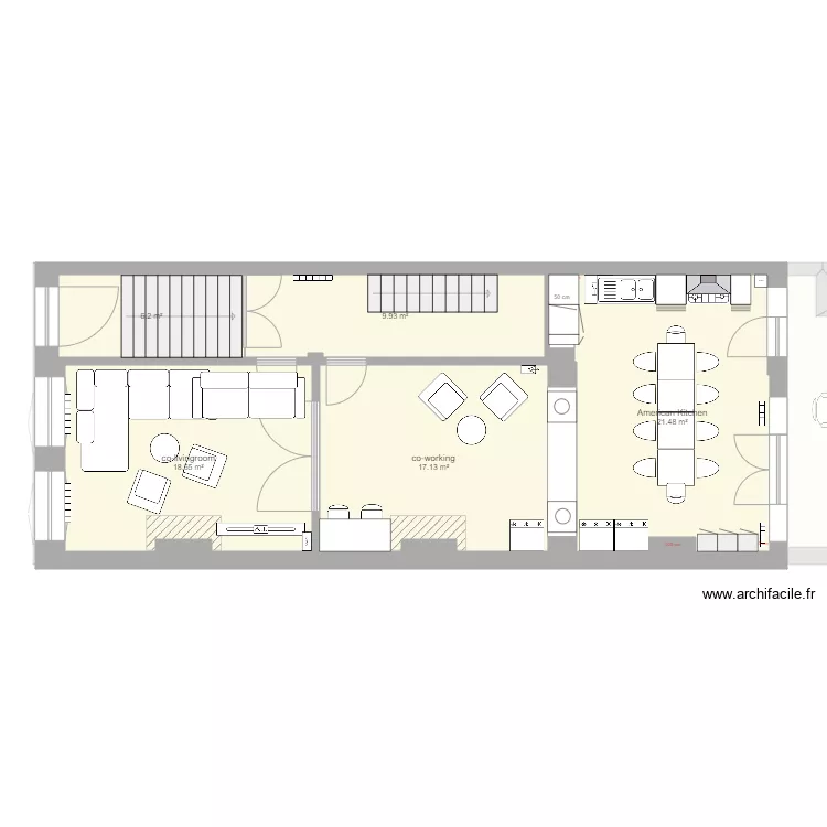 Michel Ange Travaux. Plan de 