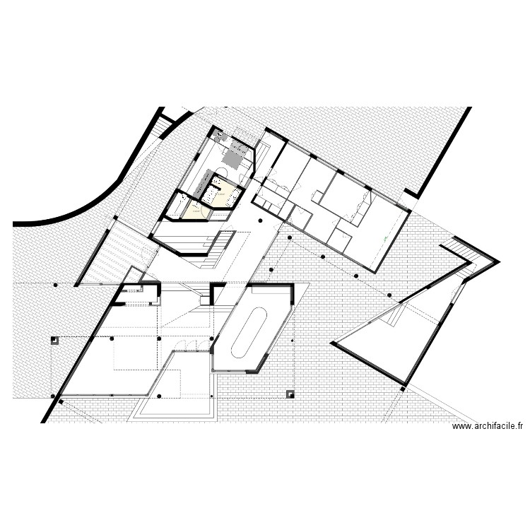 Ametlla 3. Plan de 2 pièces et 8 m2