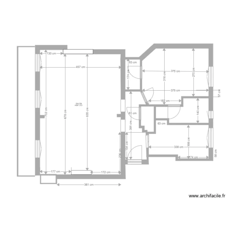 henri EXISTANT 5 mai. Plan de 