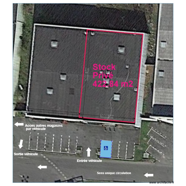 Plan de masse Flers en Escrebieux. Plan de 0 pièce et 0 m2