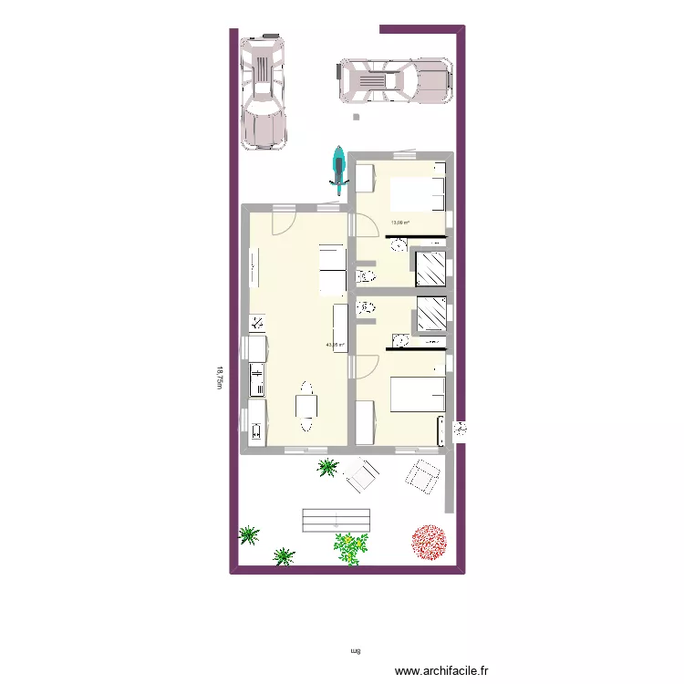Omah Sutik Bangunjiwo Dimas Design 4 (Gaia Cosmo style). Plan de Omah Sutik Bangunjiwo Dimas Design 4 (Gaia Cosmo style). Plan de