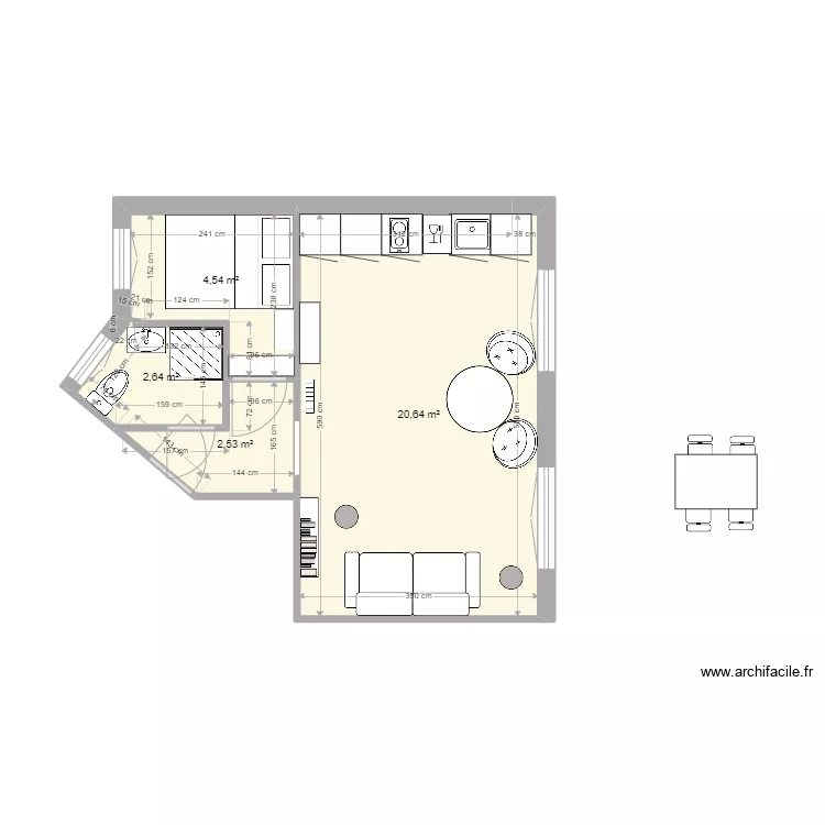 Maublanc 13. Plan de 