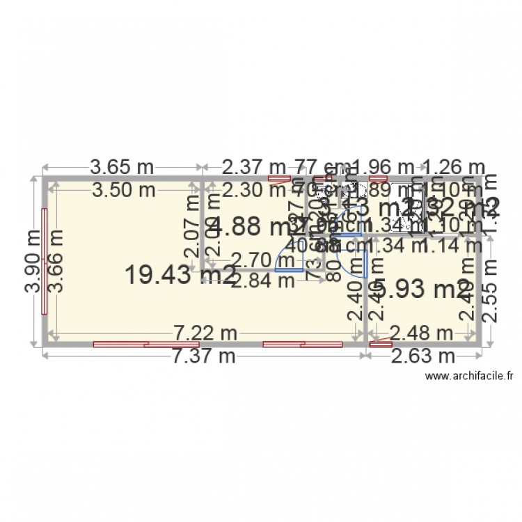 MOELBERT. Plan de 0 pièce et 0 m2