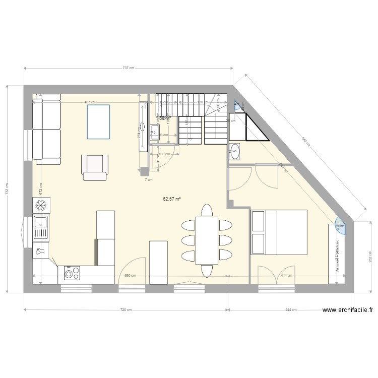 RdC option 73. Plan de 0 pièce et 0 m2