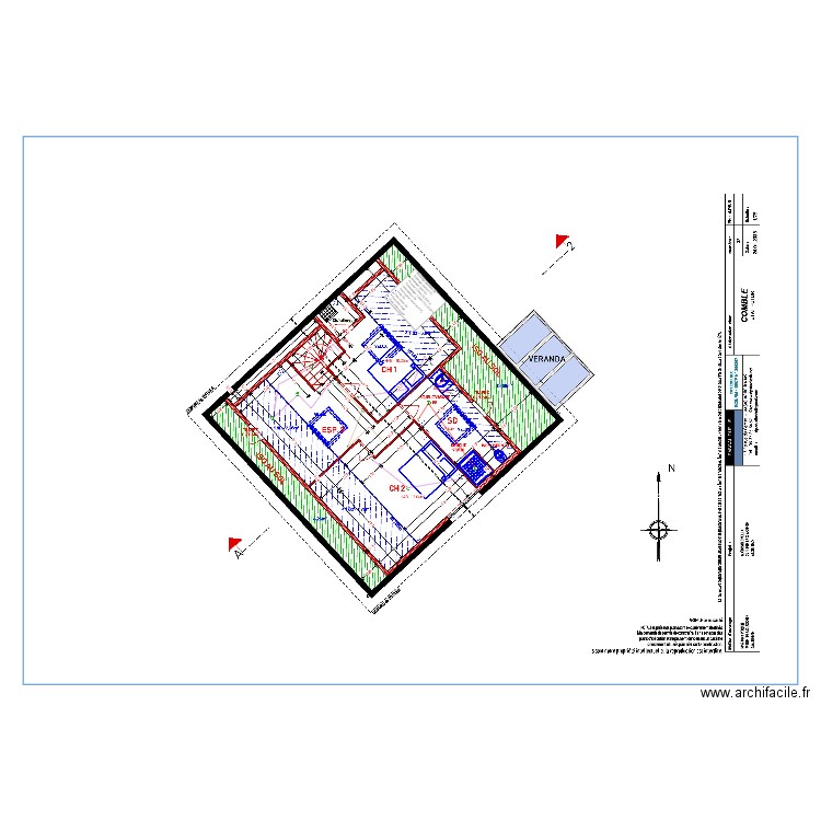 poirier loyau . Plan de 0 pièce et 0 m2