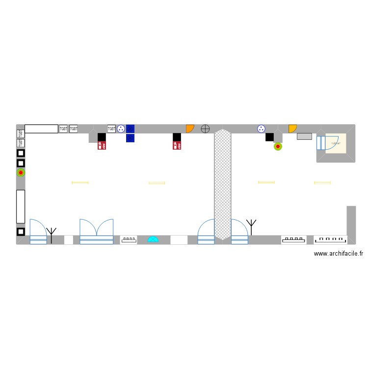 Emballage 1. Plan de 0 pièce et 0 m2