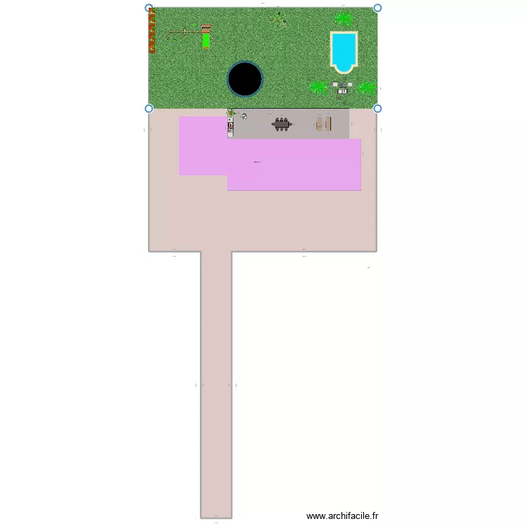 FUTUR TERRAIN BEAUFORT. Plan de 