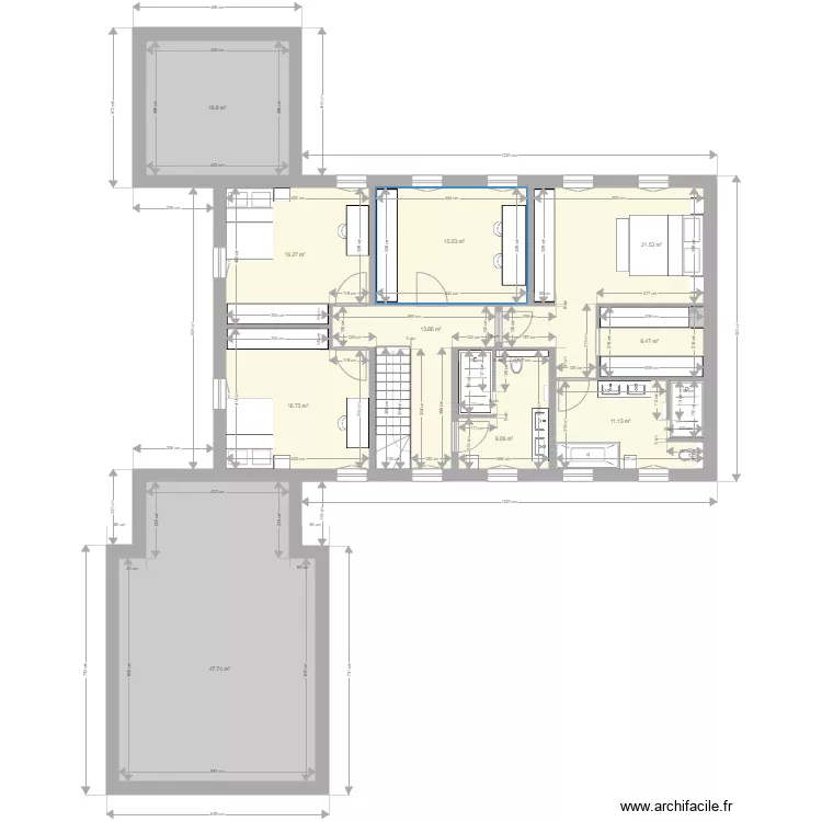 maison1b. Plan de 