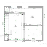 hall entrée Plan électrique