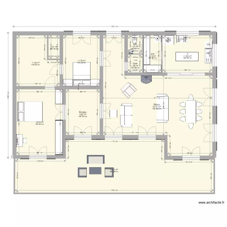 la case bambou new. Plan de la case bambou new. Plan de