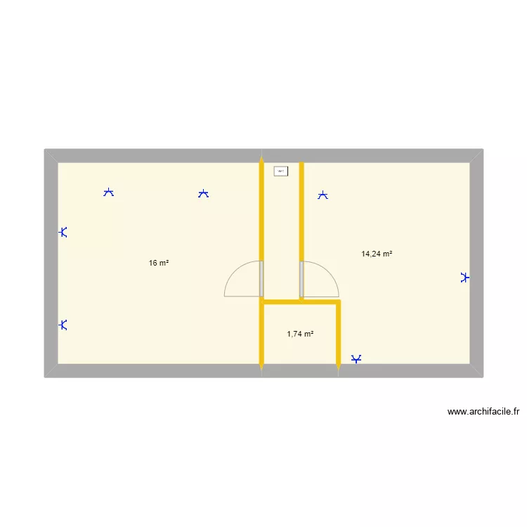 maison saint brevin etage. Plan de 