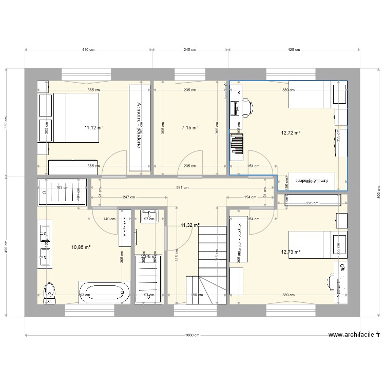 Etage2. Plan de 0 pièce et 0 m2