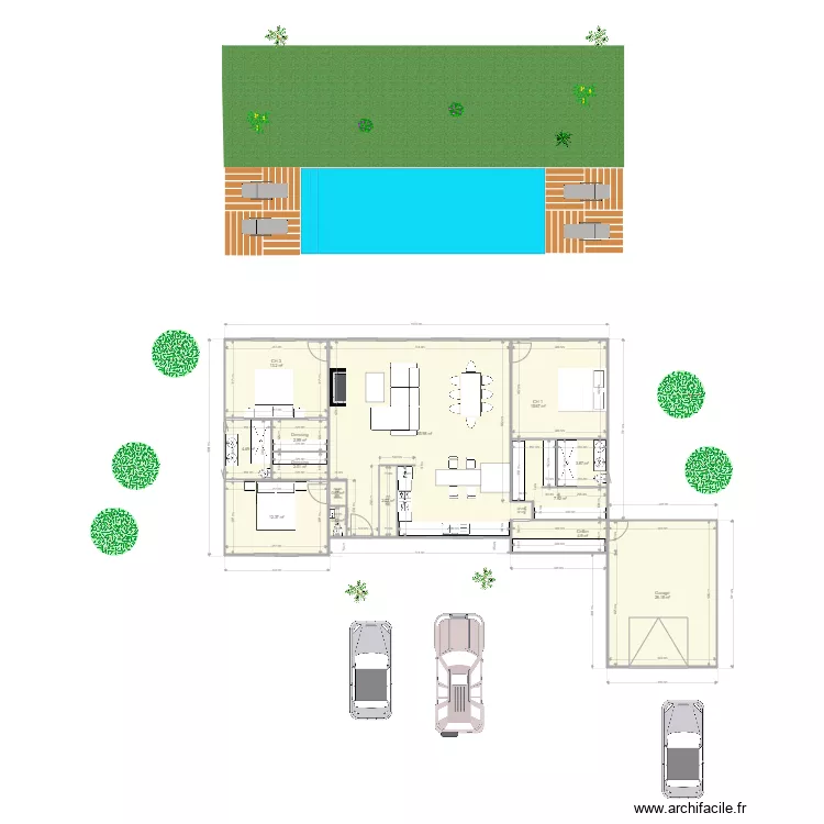Projet Gialla 2. Plan de 