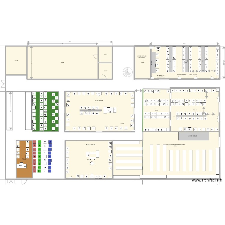 Pole diagnostique V2. Plan de 0 pièce et 0 m2