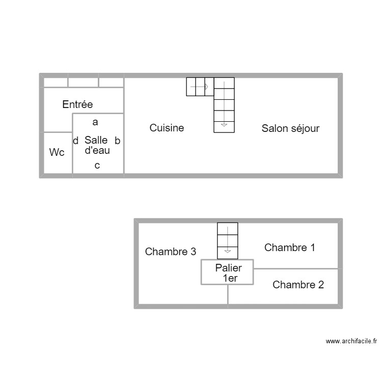 NEVEZ PATOUILLARD. Plan de 0 pièce et 0 m2