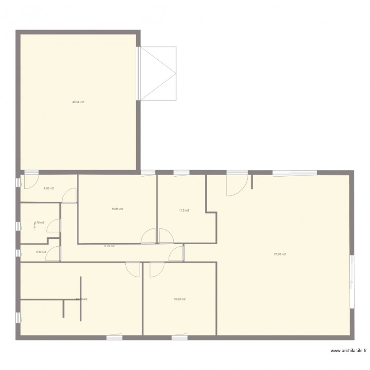 maison st simeon maconerie. Plan de 0 pièce et 0 m2