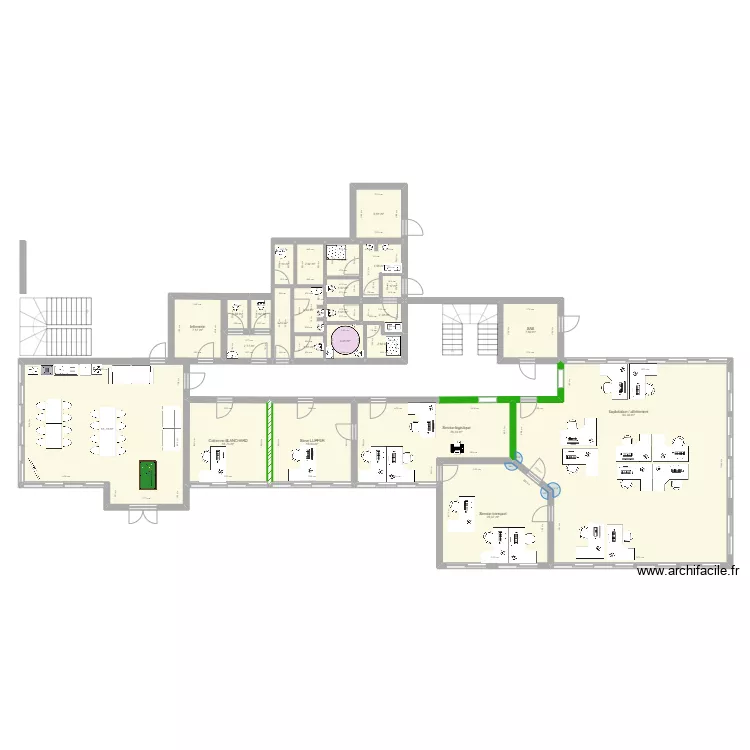 Bureaux RDC V3. Plan de Bureaux RDC V3. Plan de