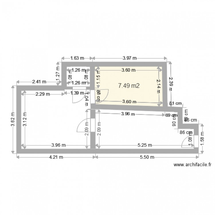 yvonnick 1. Plan de 0 pièce et 0 m2