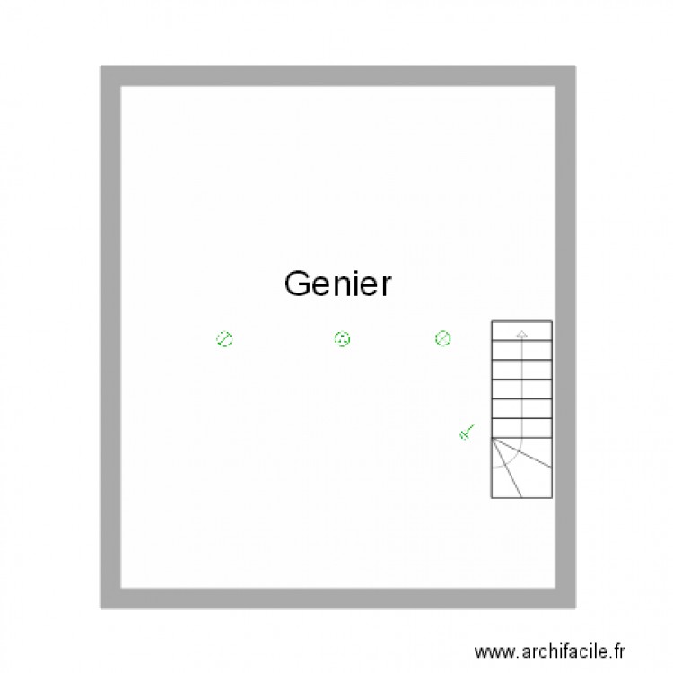 francis grenier. Plan de 0 pièce et 0 m2