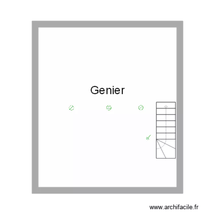 francis grenier. Plan de 