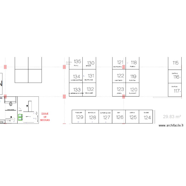 forum. Plan de 0 pièce et 0 m2