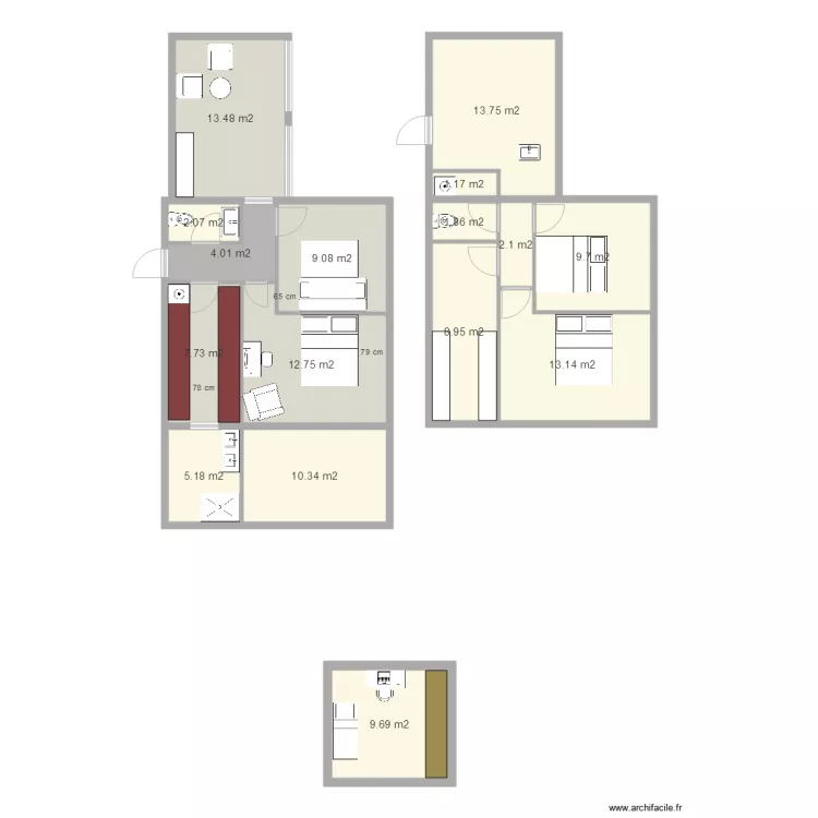 plan case. Plan de plan case. Plan de